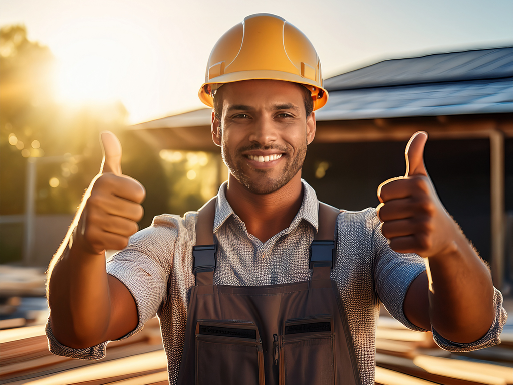 Friendly contractor ready to help with a remodeling project